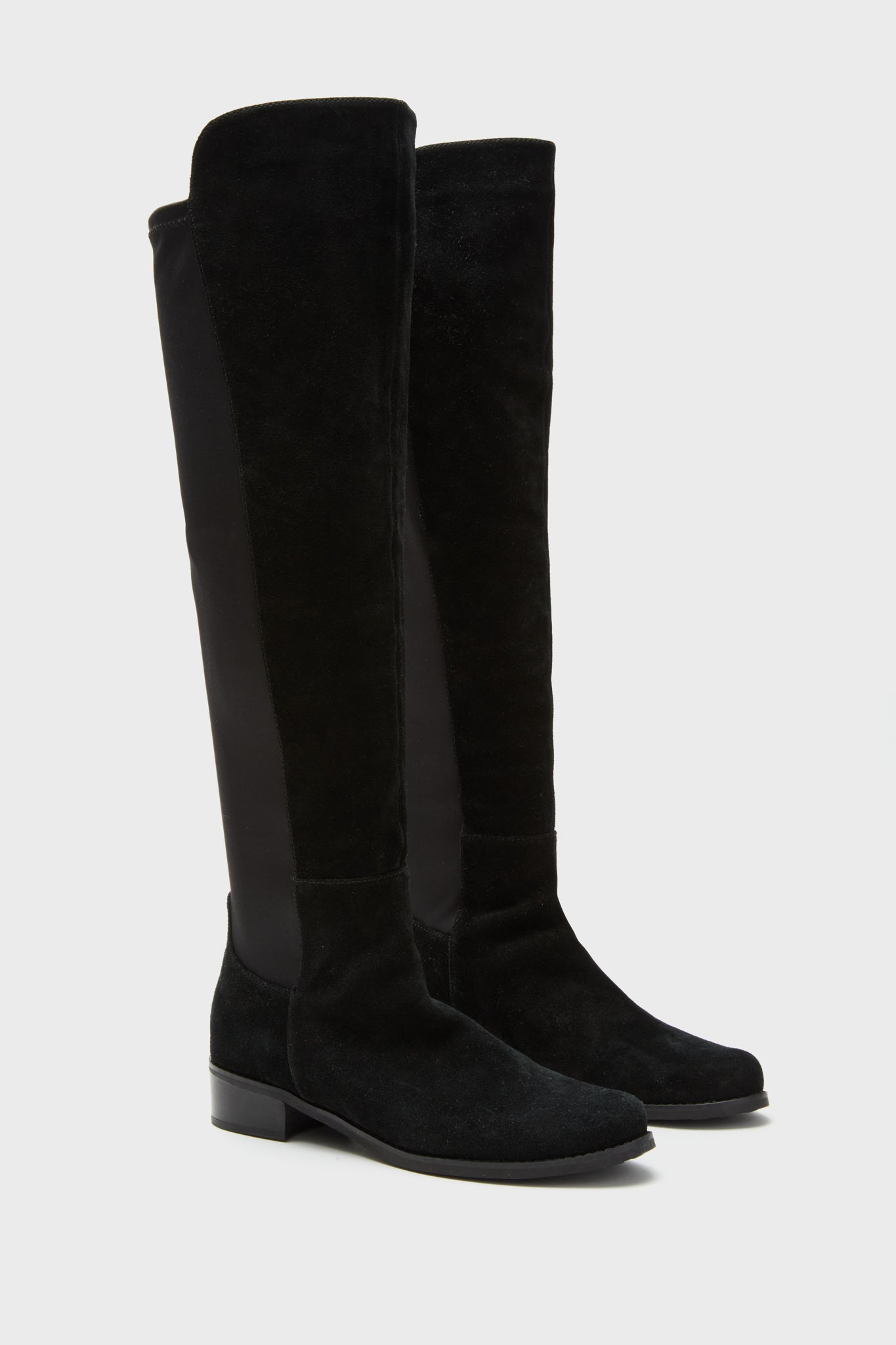 Exclusive Black Suede Waterproof Velma Boots