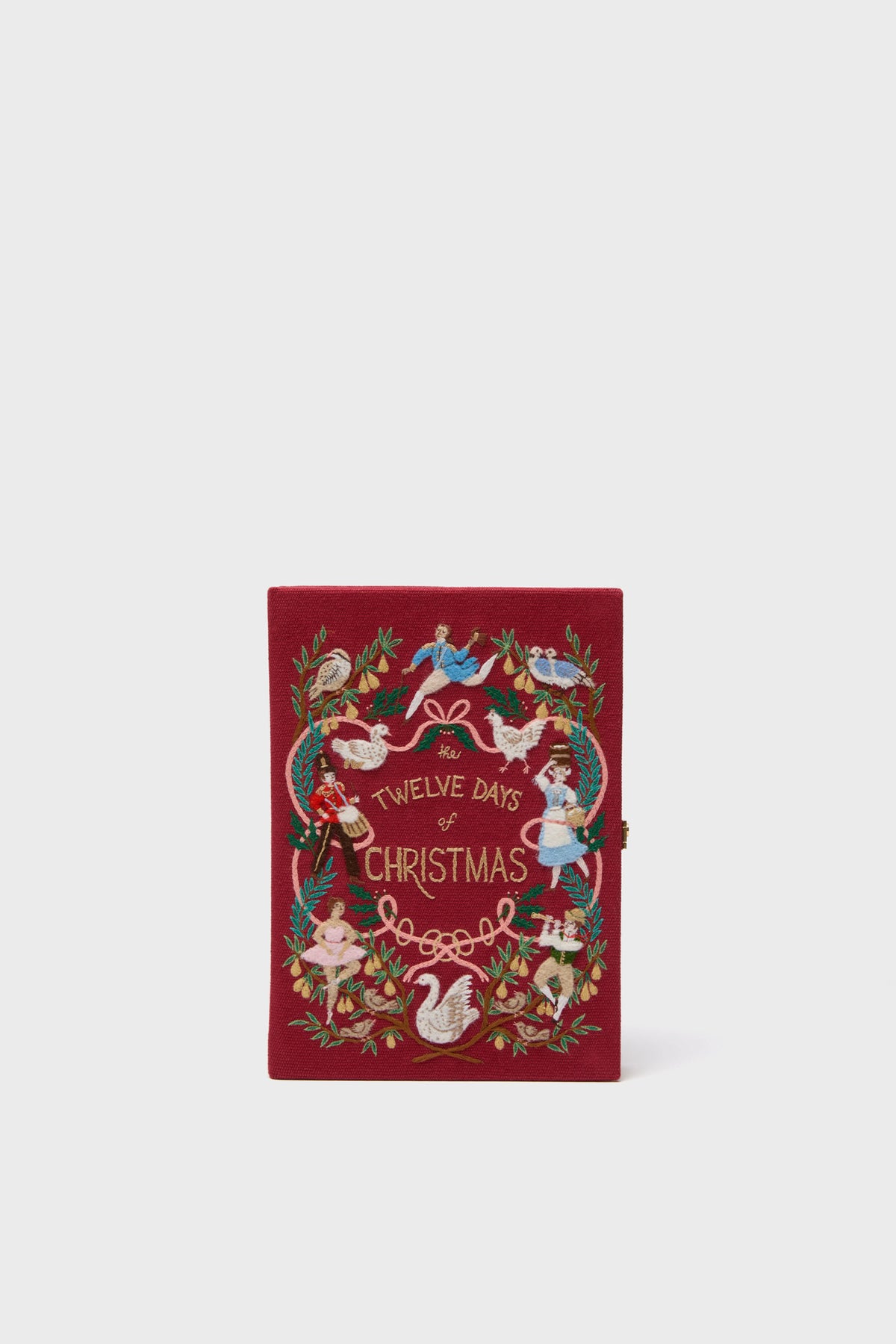 The Twelve Days of Christmas Book Clutch