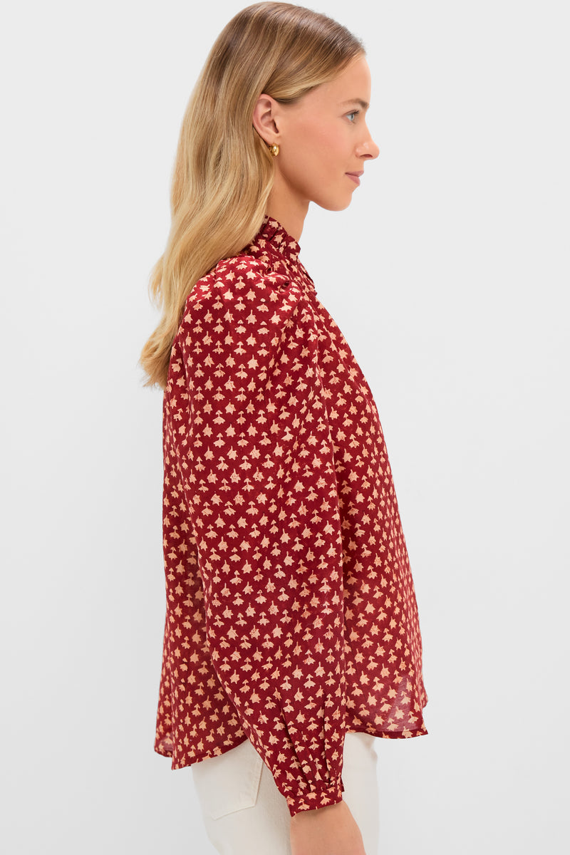 Red Mahogany Annabel Bhutti Shirt