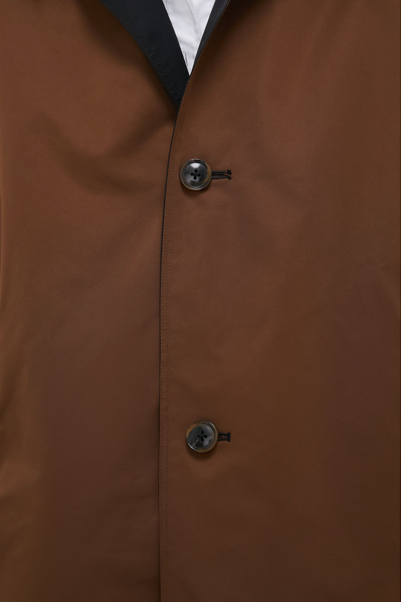 Brown and Black Water Resistant Reversible Winston Jacket