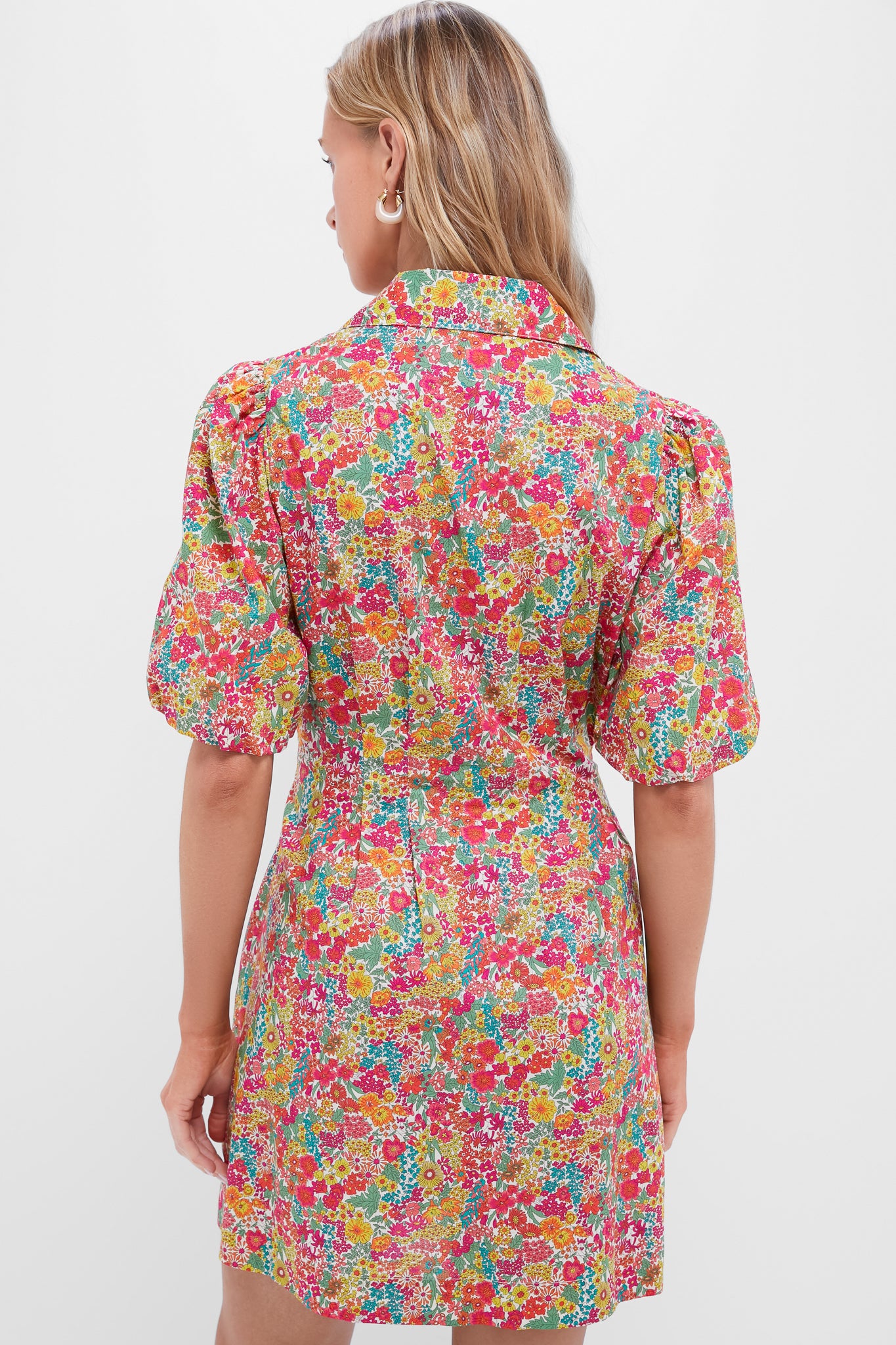 Margaret Annie Liberty Print Marta Mini Dress