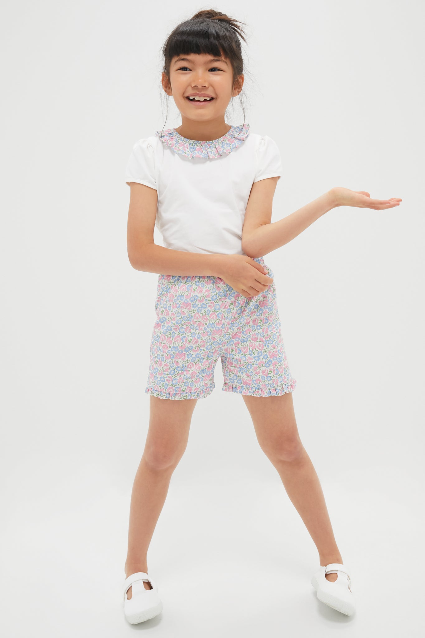 Pastel Floral Top & Short Set