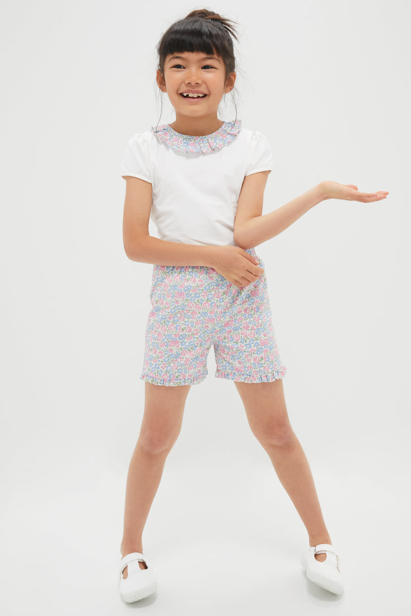 Pastel Floral Top & Short Set