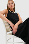 Black Margo Sleeveless Maxi Dress