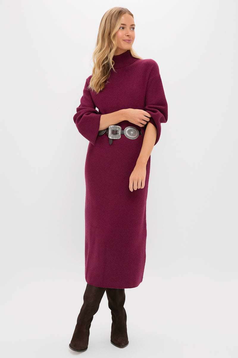 Cranberry Vivianne Midi Dress