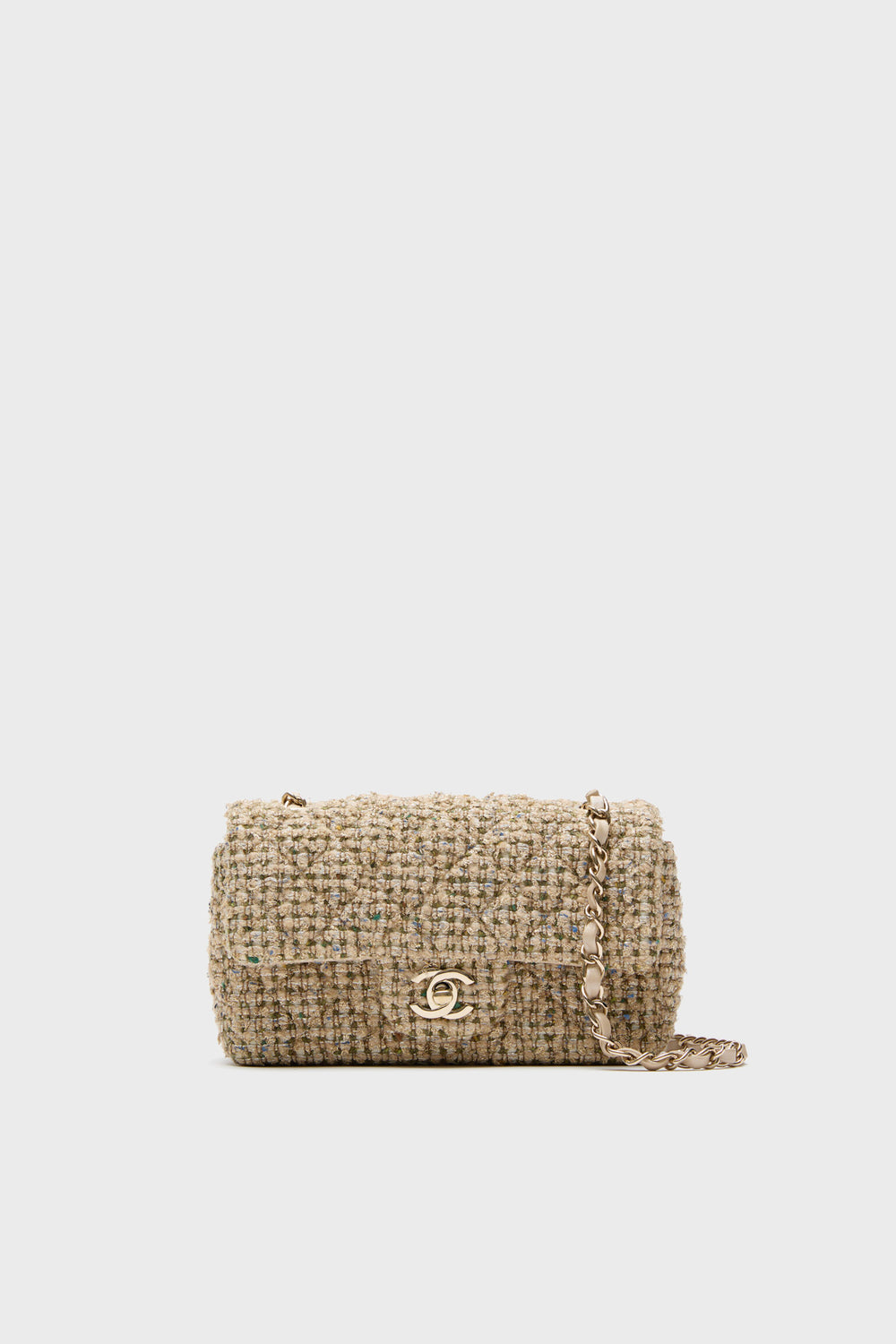 Chanel Tweed Shoulder Bag