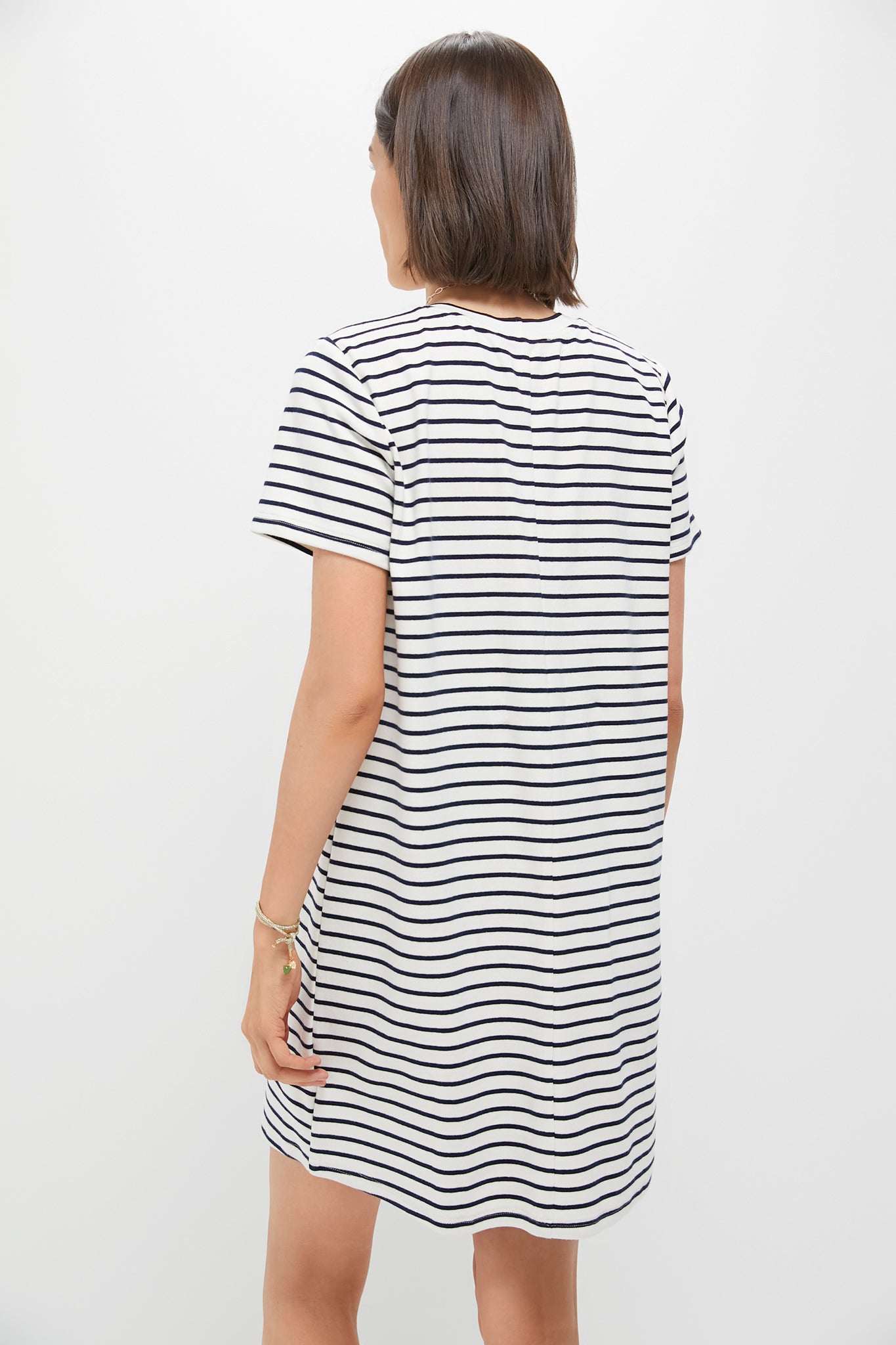 Blue Stripe Aimee Mini Dress