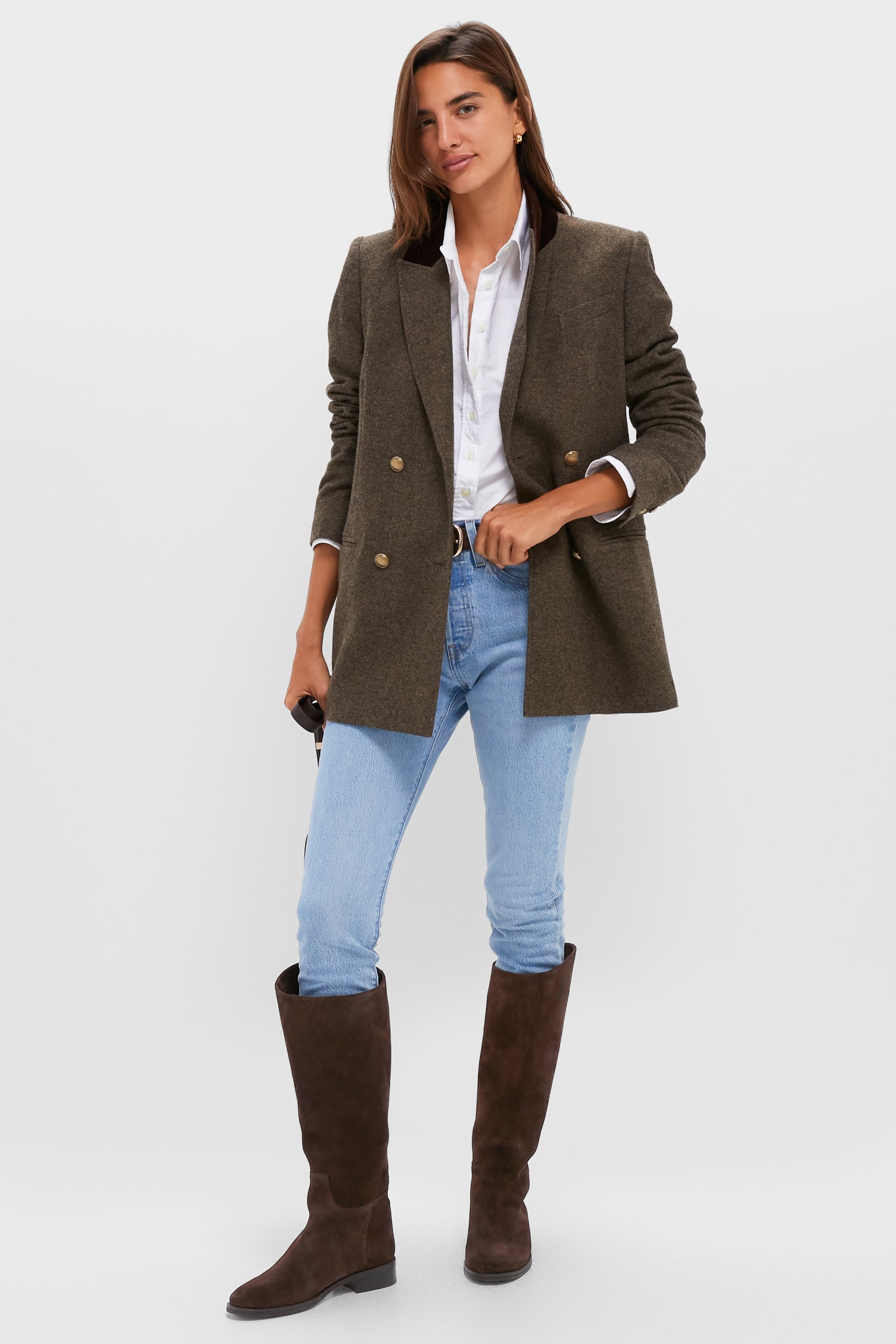 Chocolate Suede Ryder Boots