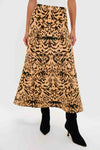 Bengal Lani Jacquard Knit Skirt