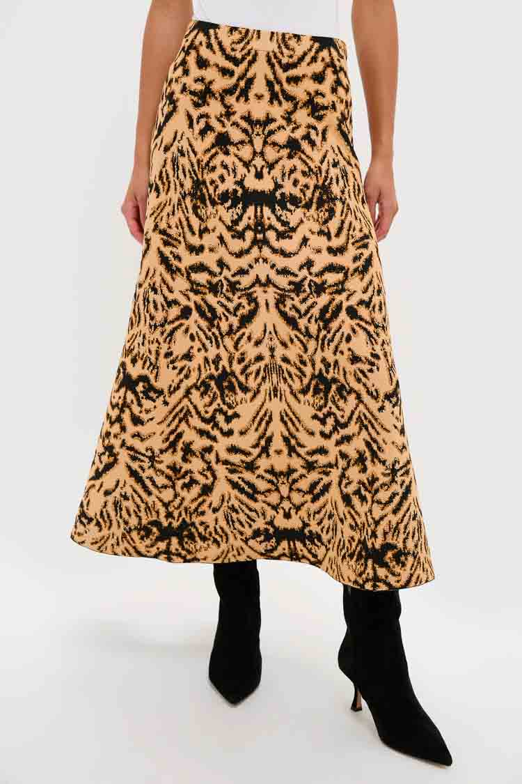 Bengal Lani Jacquard Knit Skirt
