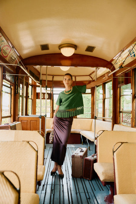 Gold Jeweled Collar Necklace