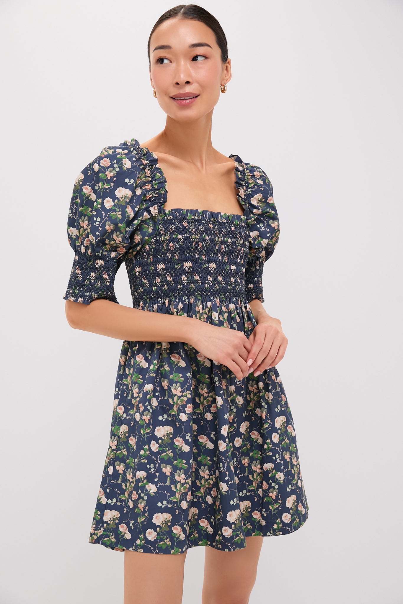 Bluebonnet Navy Lila Nap Dress | Hill House Home