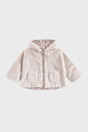 Reversible Coat Felvet Cream Wild Flowers
