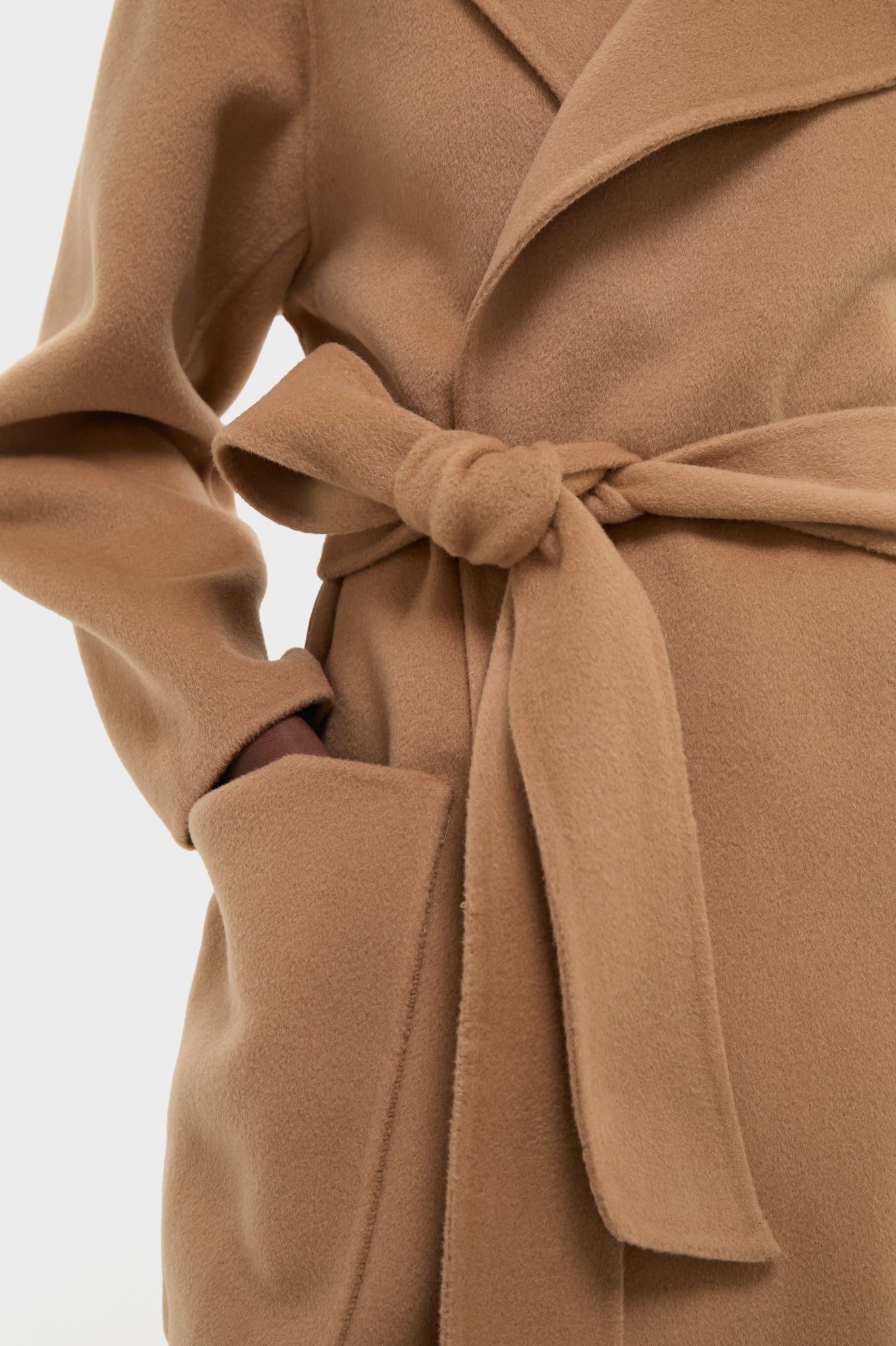 Camel Wool Trinity Coat