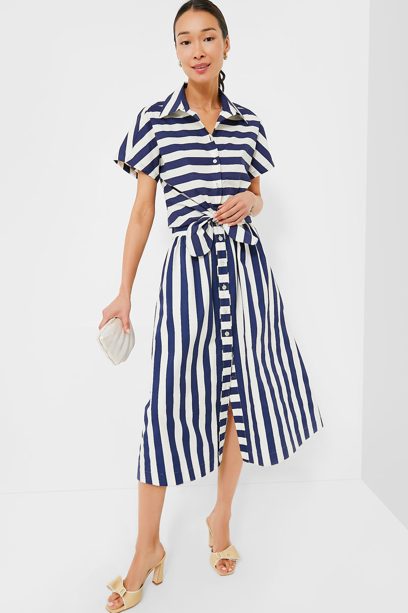 Awning Stripe Cora Skirt