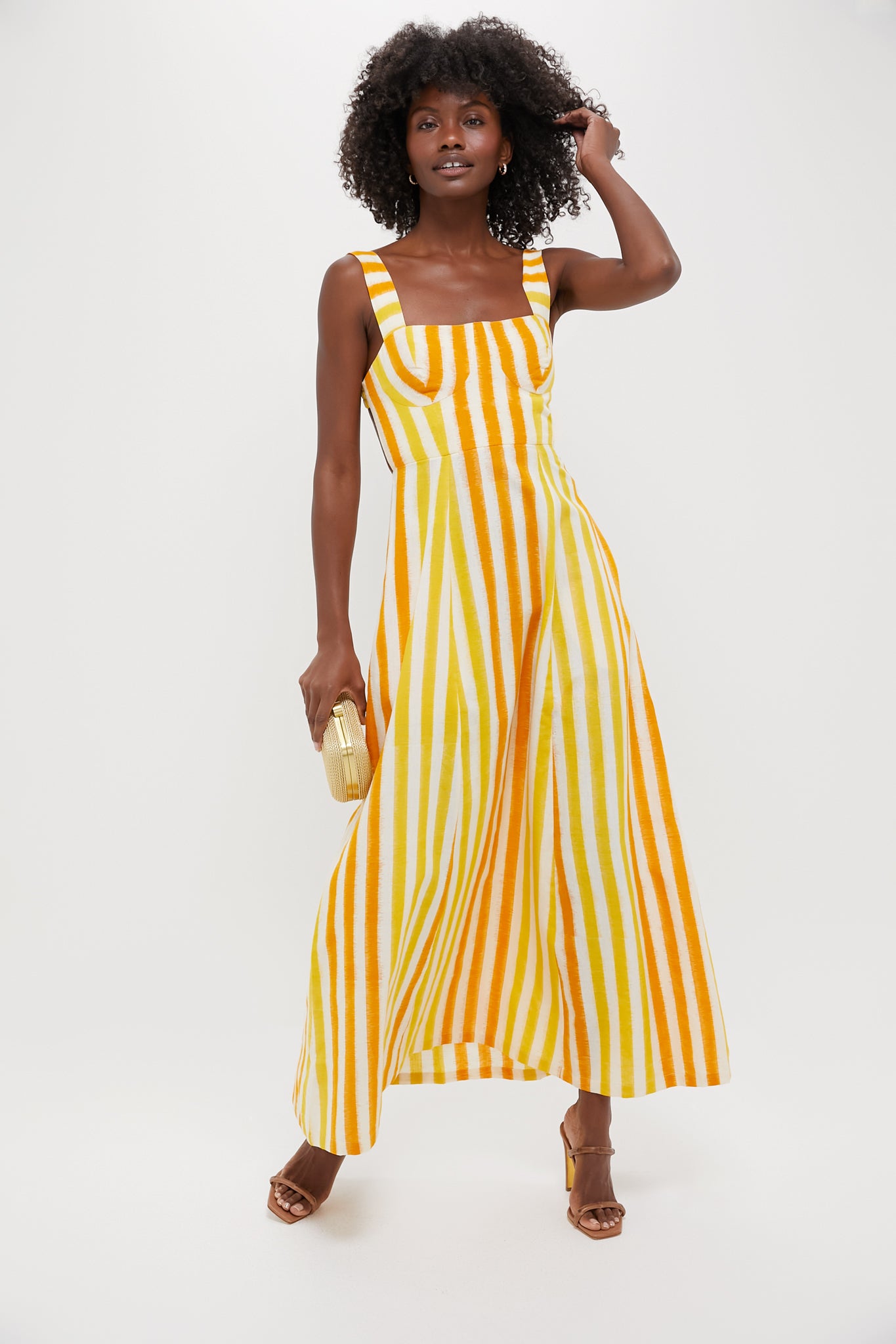 Mango Stripes Azzurra Dress