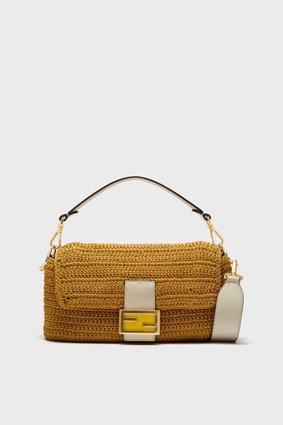 FENDI Woven Crochet Baguette NM Bag | Tuckernuck Archive Collection