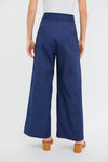 Navy Denim Panca Pants