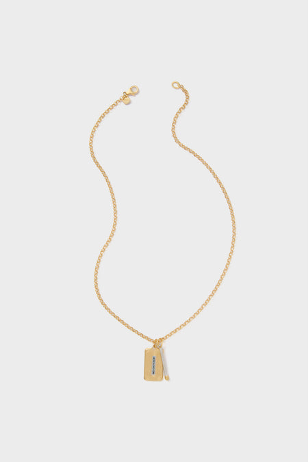 Gold Carpe Diem Necklace