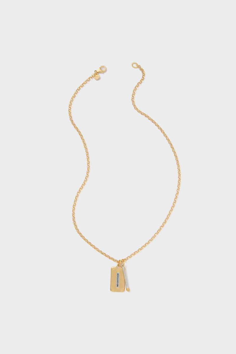 Gold Carpe Diem Necklace