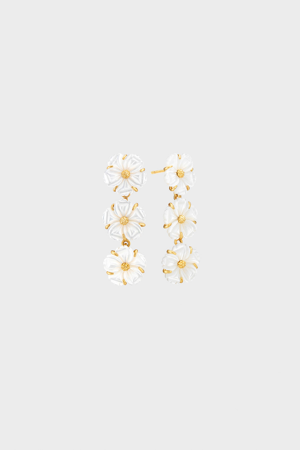 Mermaid Garden Petite Linear Earrings