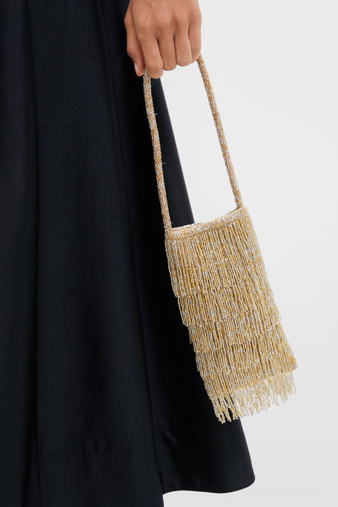 Gold Beaded Josephine Mini Bag | Tuckernuck Accessories