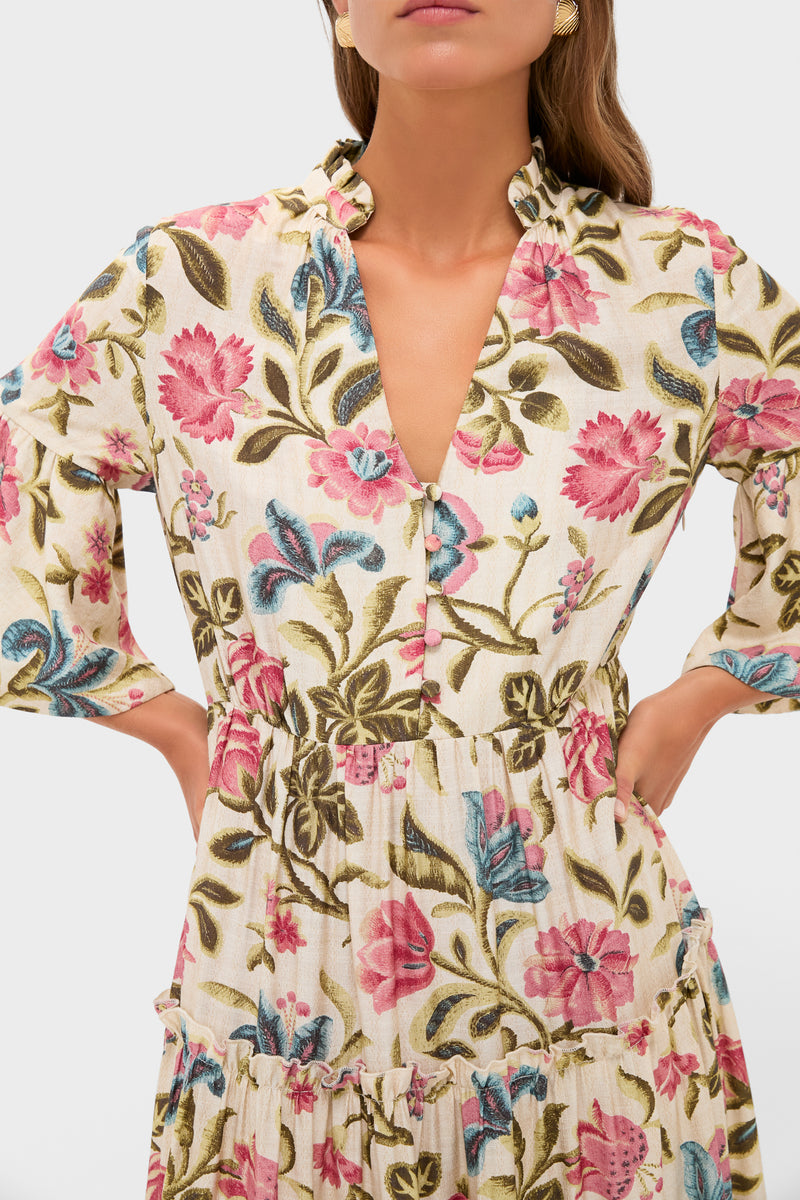 Dianthus Floral Jenna Dress