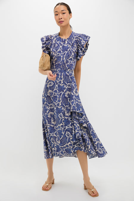 Ocean Sabina Faux Wrap Skirt