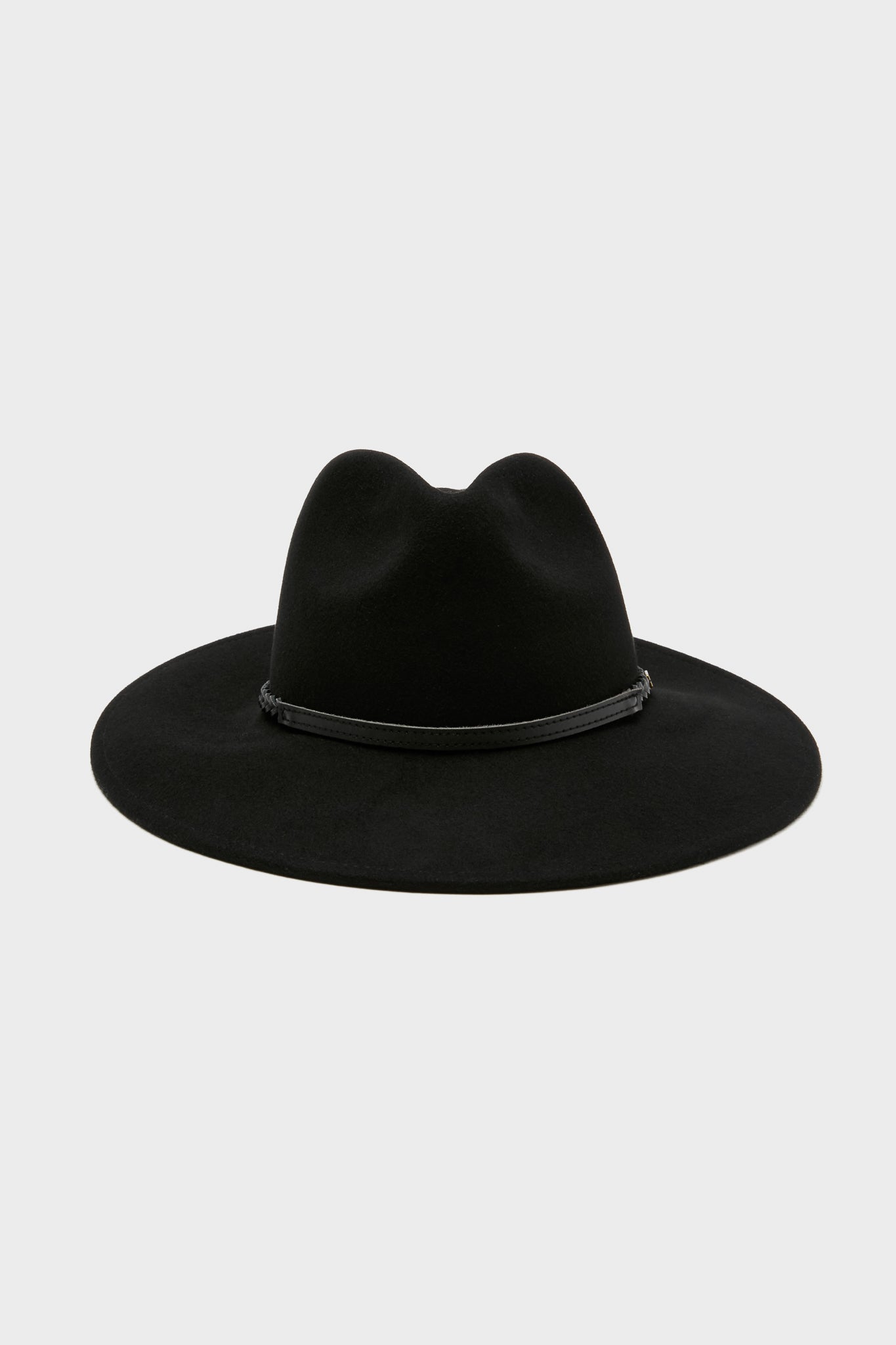 Black Tack Fedora Hat