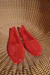 Red Iro Jelly Flats