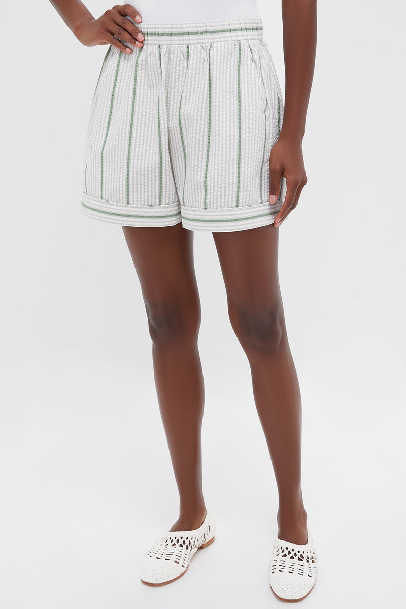 Mondego Stripe Seersucker Novah Short