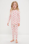 Pink Chickens Kids Bamboo Pj Set