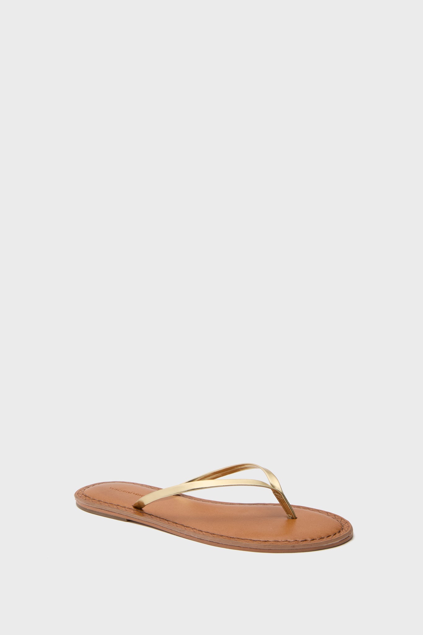 Gold Skinny Strap Flip Flops | Vineyard Vines
