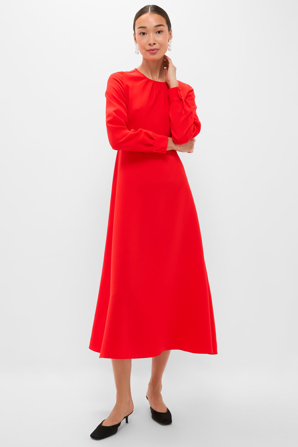 Red Delancey Dress | Hunter Bell Red Delancey Dress | Hunter Bell