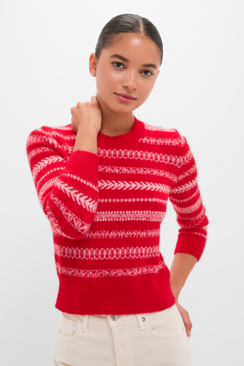 Red Amity Sweater