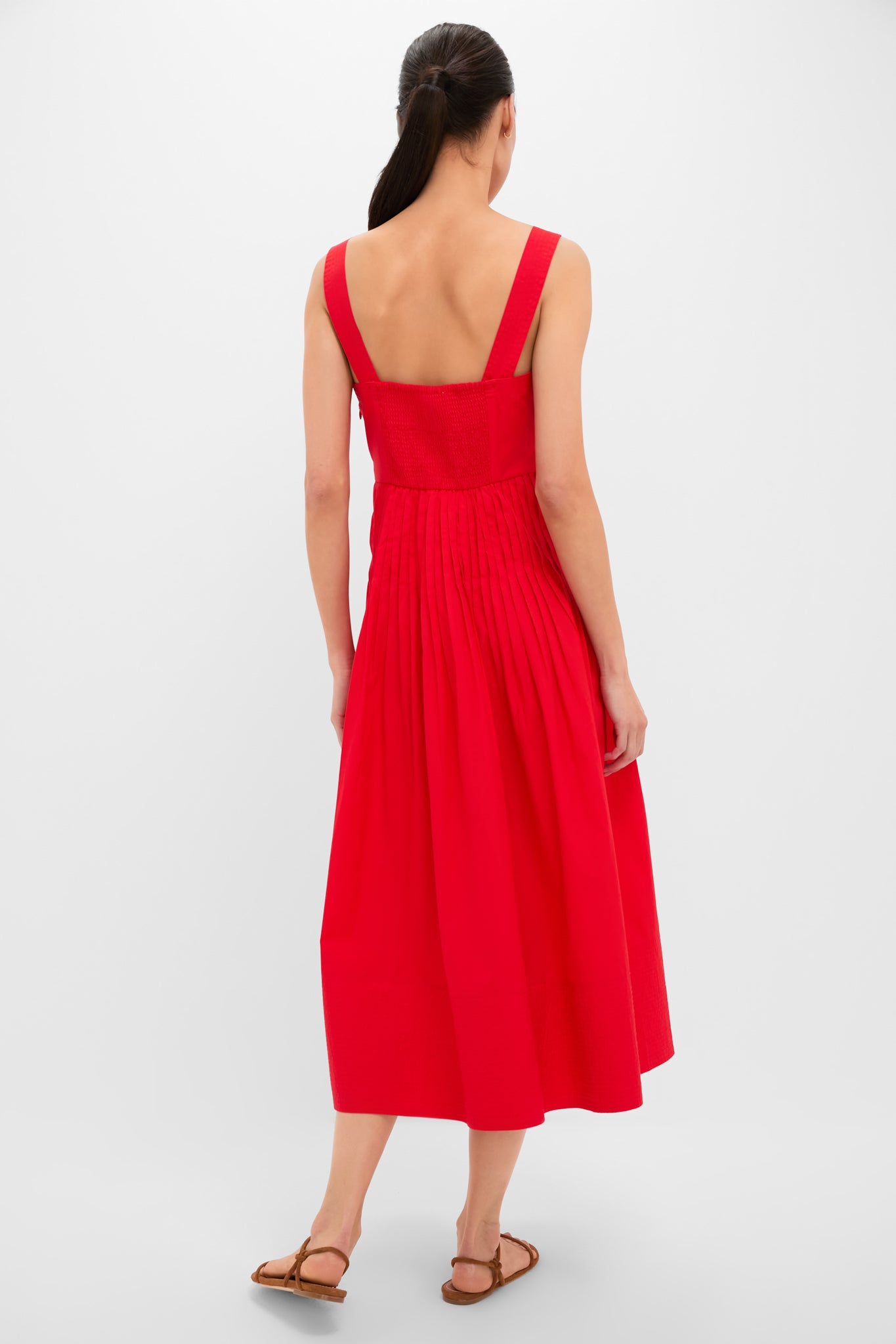 Hot Red The Day Break Dress