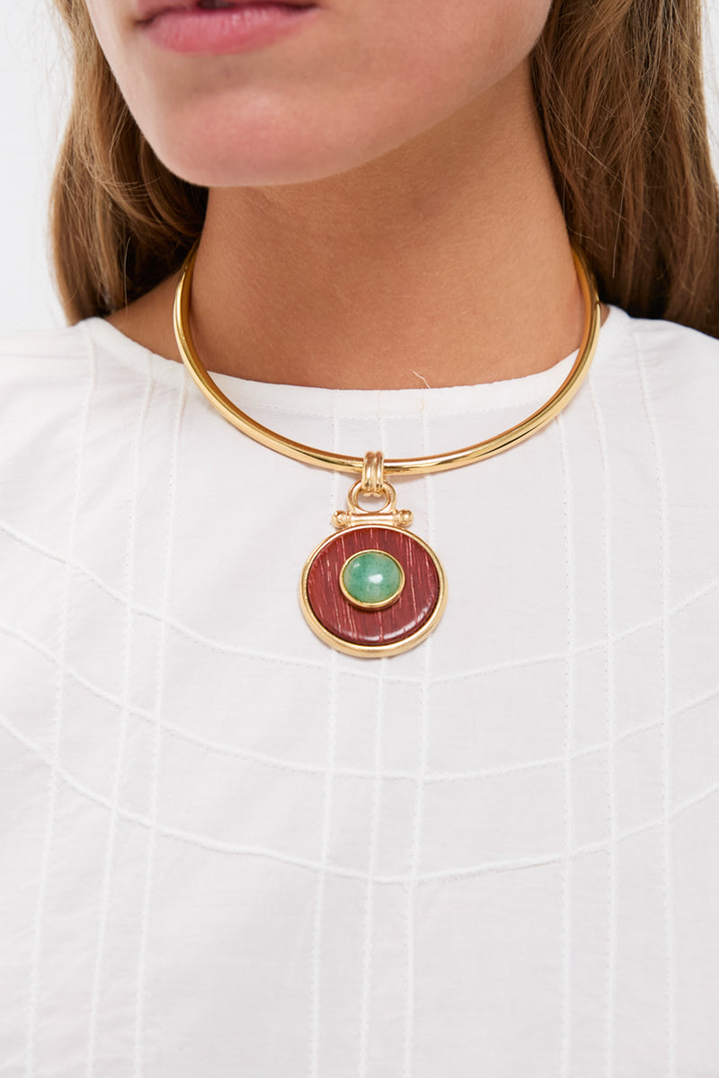 Oak Pendant Necklace