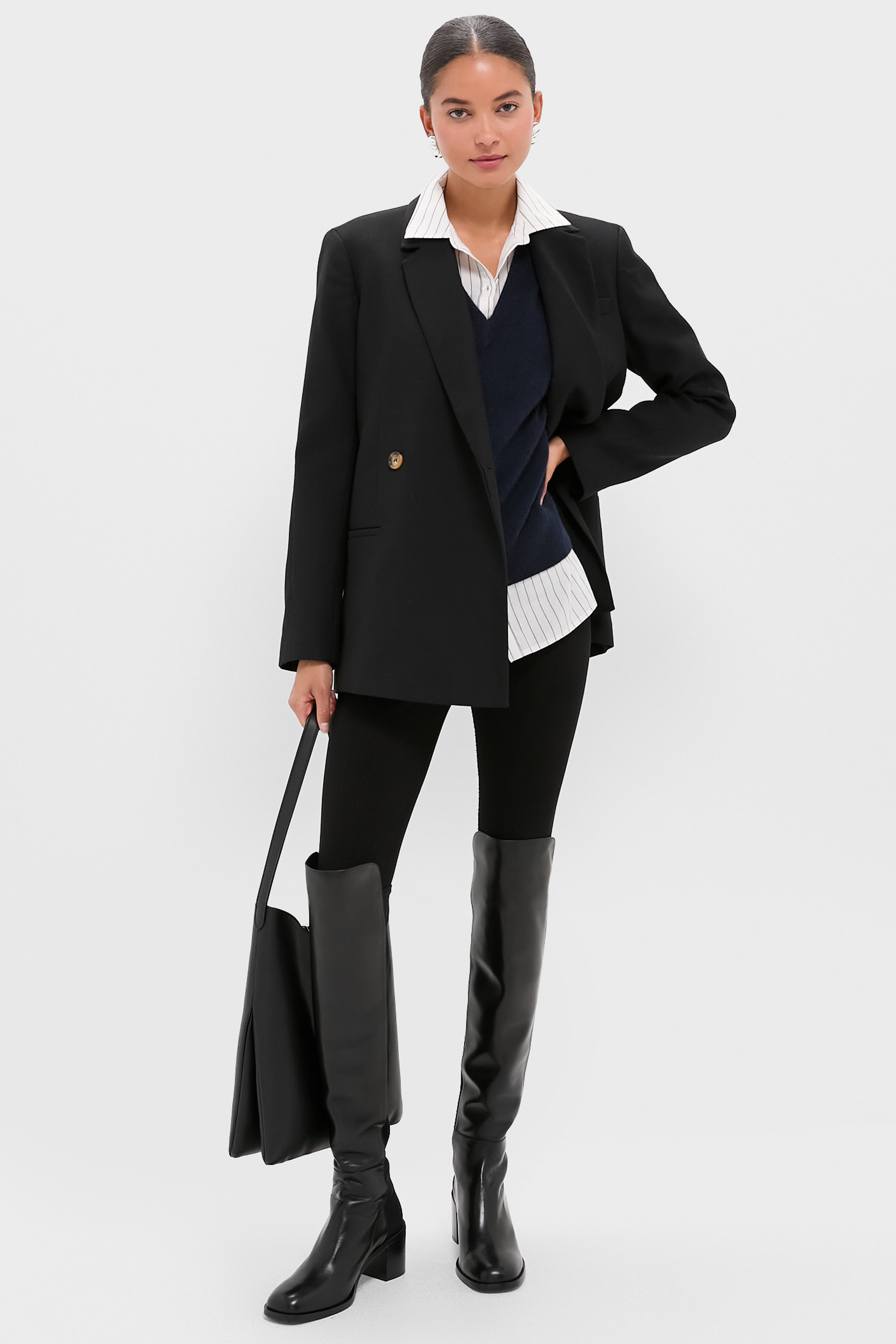 Black 5050 Finn Boots | Stuart Weitzman