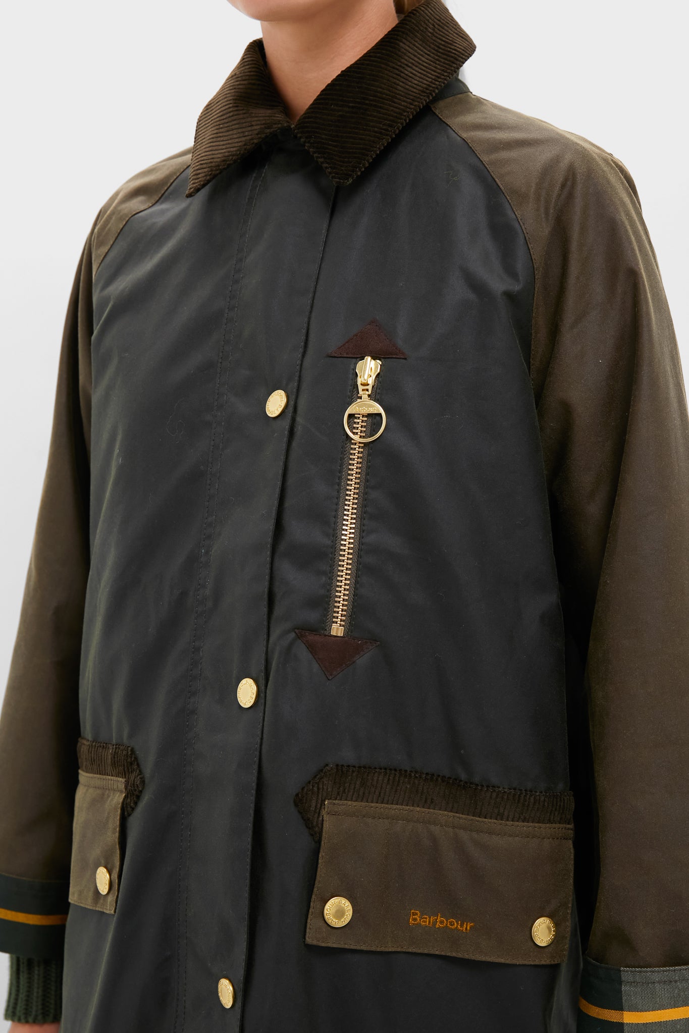 Fern and Beech Evette Wax Jacket | Barbour