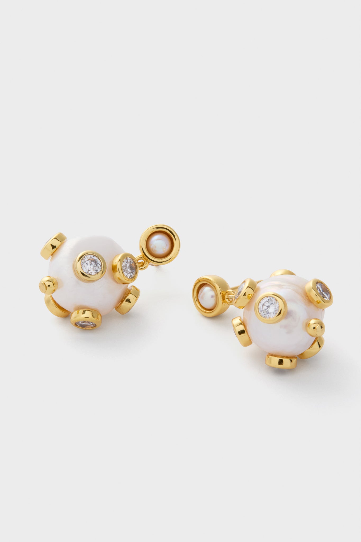 Gold Plated Buzo Earrings