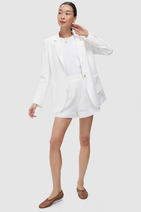 White Asher Blazer