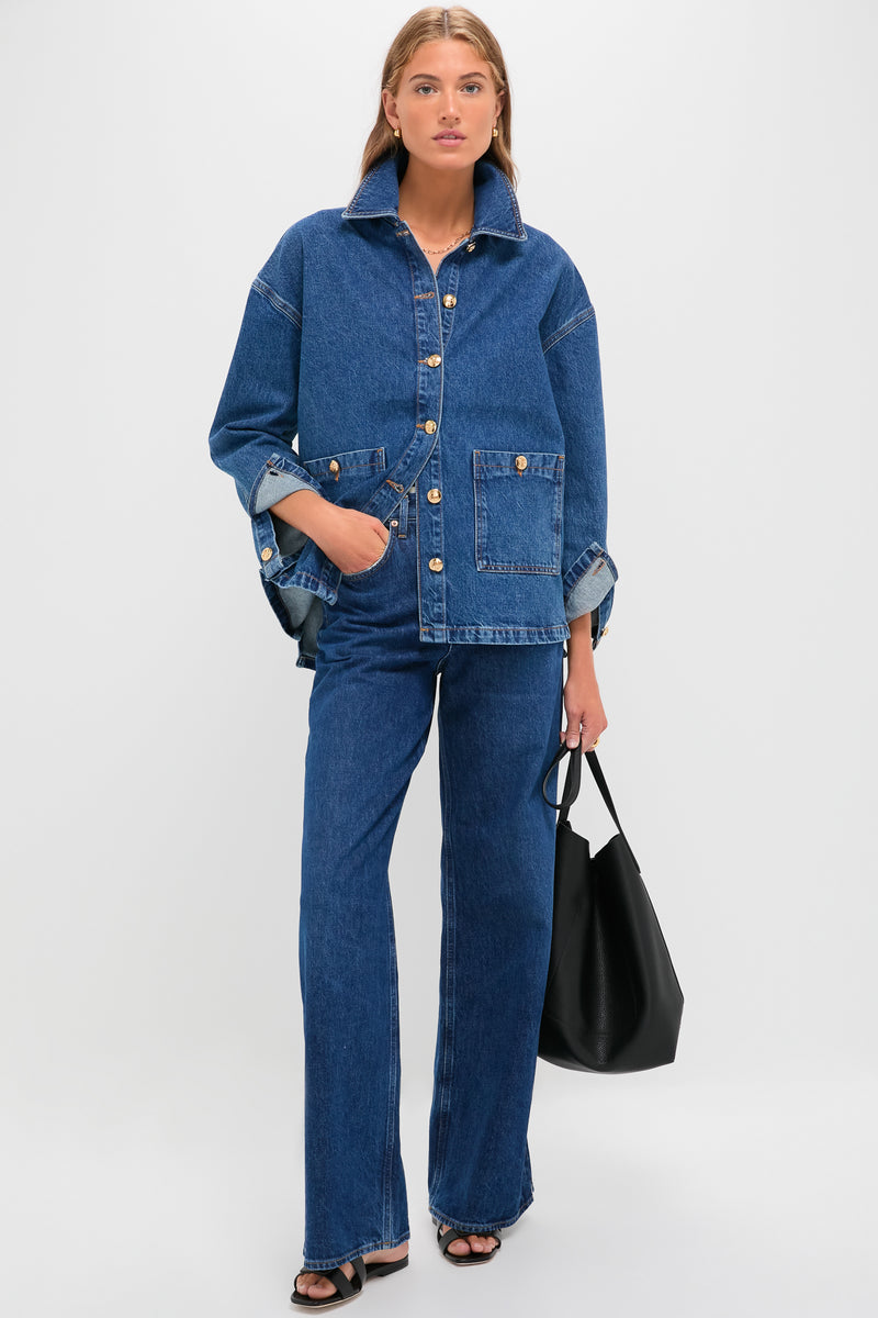 Clean Indigo Denim Luca Jacket