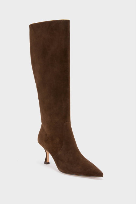 Chocolate Suede Mira Boots