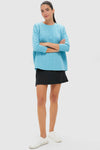 Bright Blue Cable Ally Swing Sweatshirt
