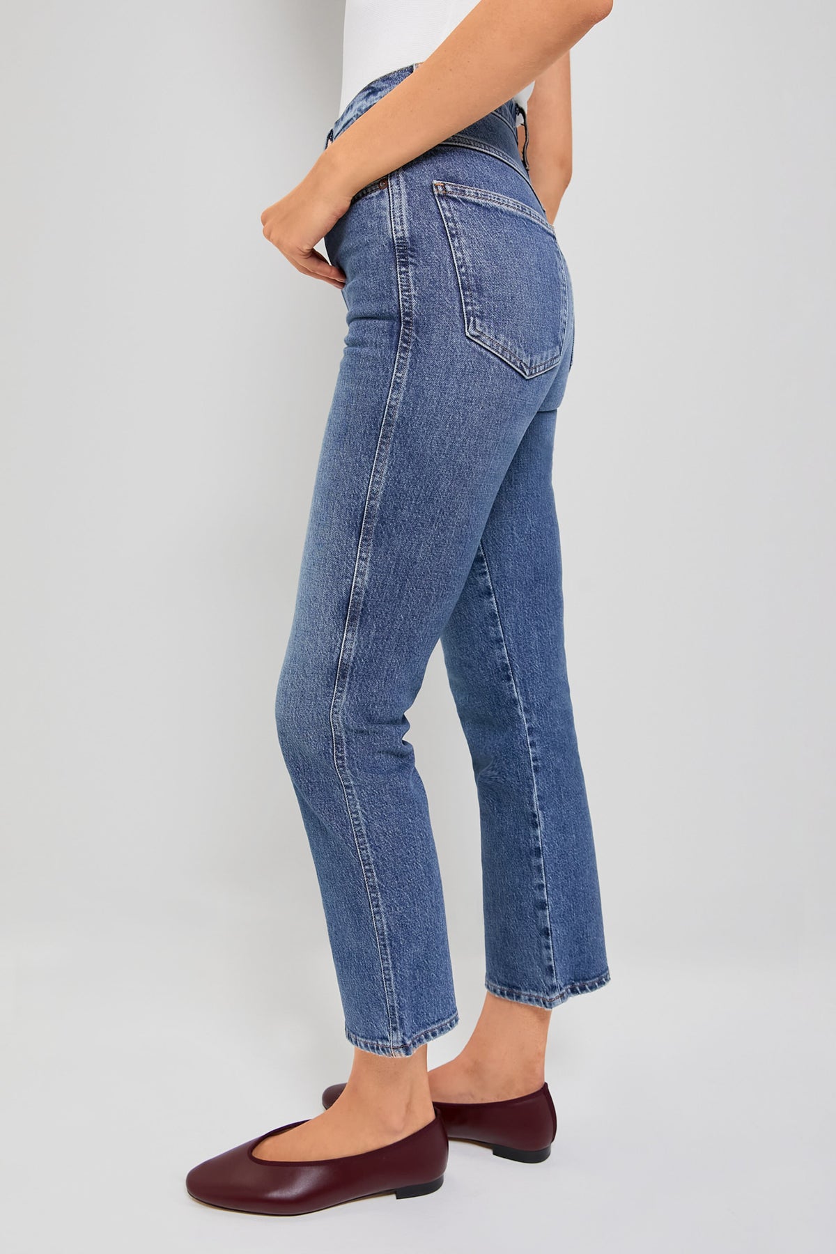 High Rise Kick Fix Pinch Waist High Rise Kick Flare | AGOLDE