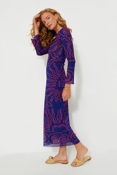 Oasis Azul Tania Dress