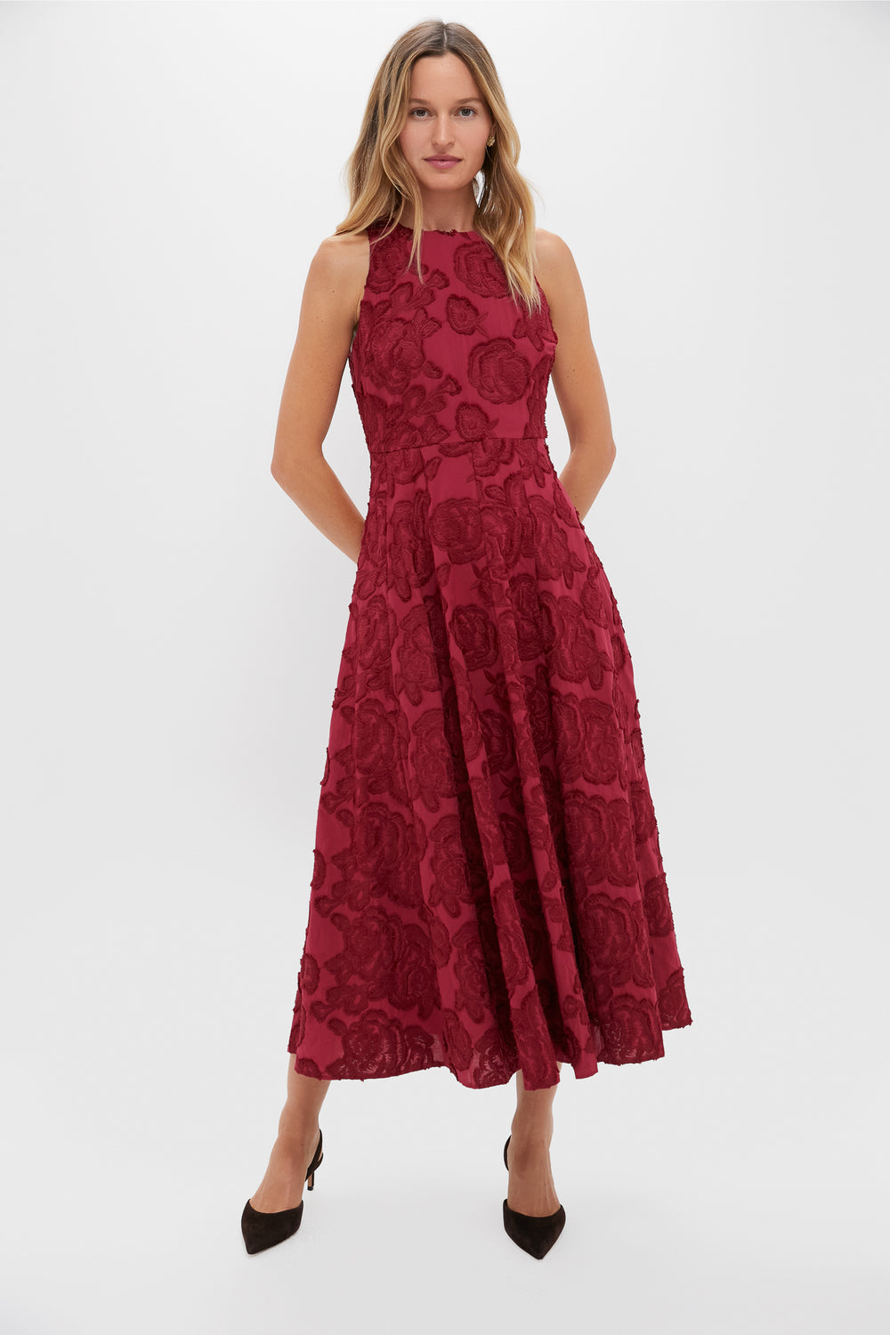 Ruby Textured Floral Melina Maxi Dress | Hyacinth House Ruby Textured Floral Melina Maxi Dress | Hyacinth House