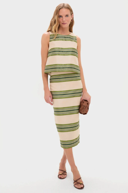 Leopard Brushed Wool Meg Mini Skirt