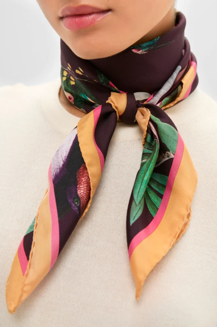 Leopard Brushed Wool Meg Mini Skirt