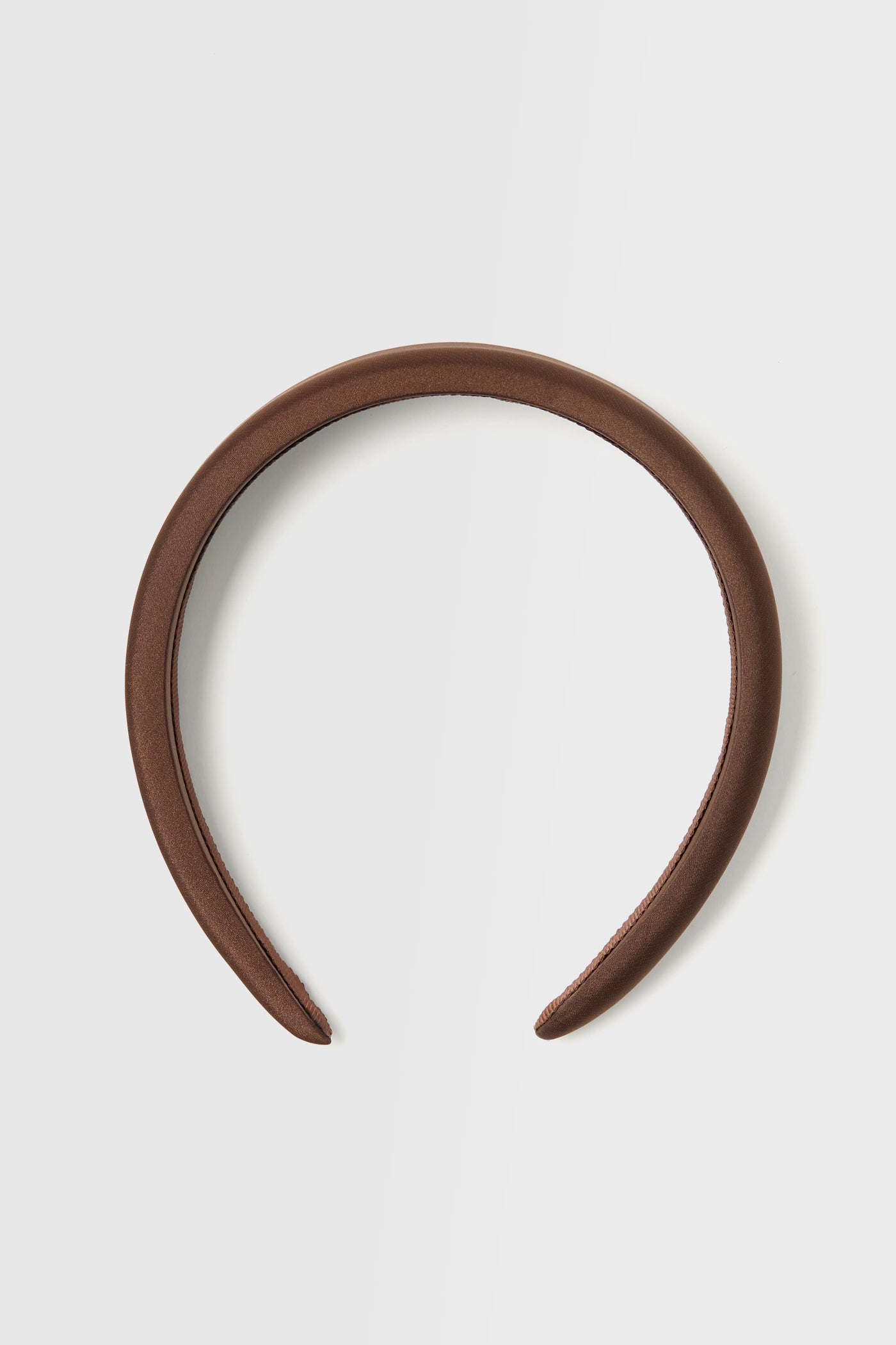 Chocolate Brown Padded Headband